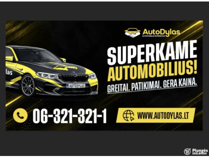  Automobilių supirkimas Plungėje, Plungė